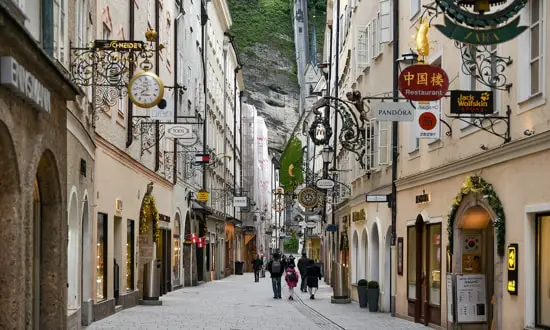 Getreidegasse Salzburg