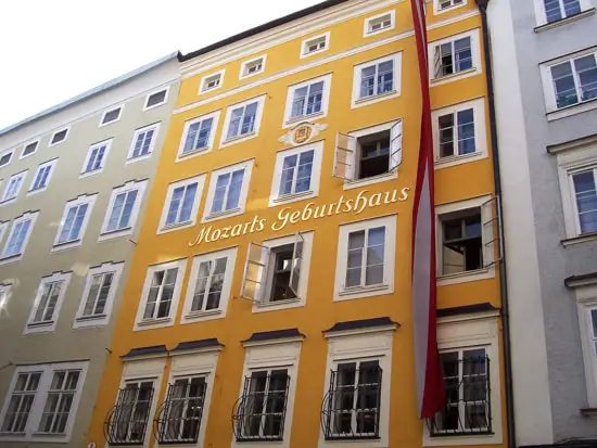 Mozart's Birthplace, Salzburg
