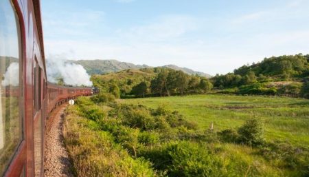 Scotland steam train