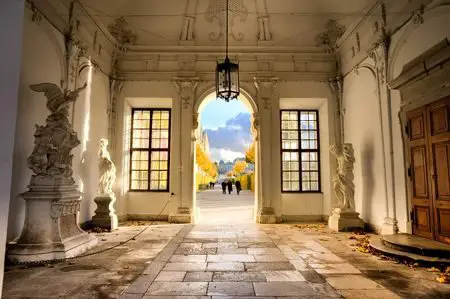 Vienna Belvedere Entry
