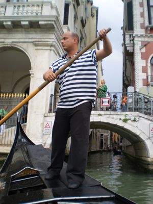 Gondola Sailor, Venice