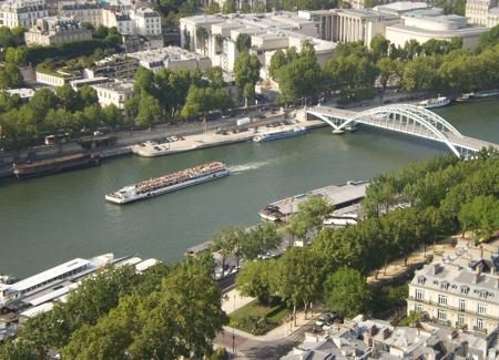 View of Paris from Eiffel Tower