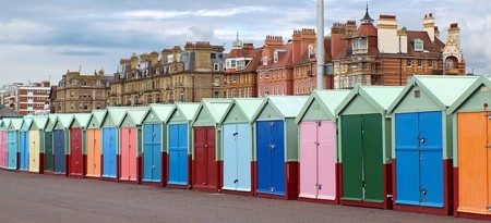 Hove Beach Huts, Brighton