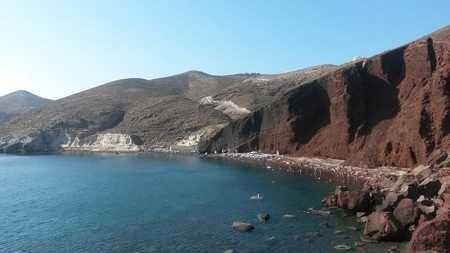 Red Beach, Santorini