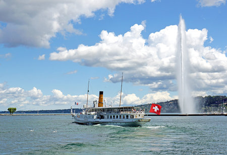 Jet d’Eau in Lake Geneva