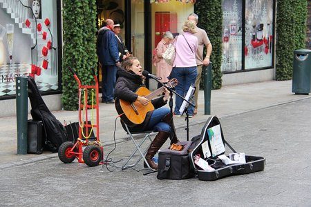 Street Performer, Dublin