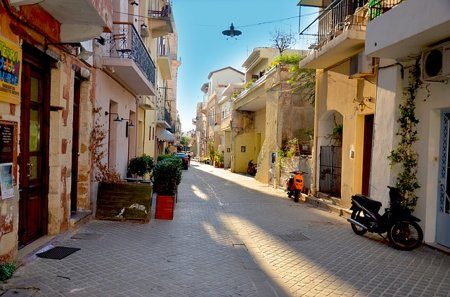 Street in Old Town, Chania