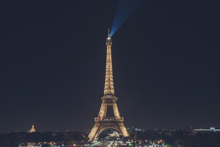 Eiffel Tower Illuminated