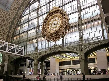 Clock at Musee d'Orsay
