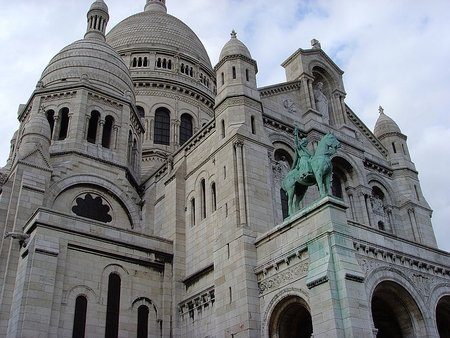 Sacre Coeur Close Up View