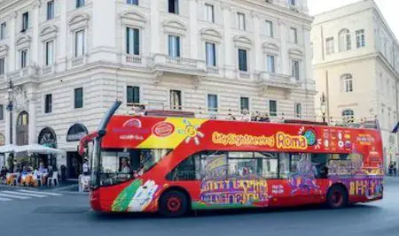 Rome City Sightseeing Bus