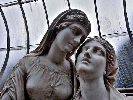 The Sisters of Bethany, Kibble Palace, Glasgow Botanic Gardens