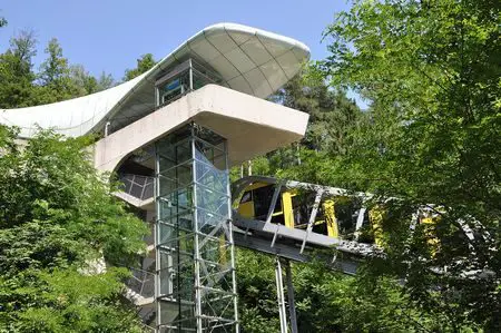 Funicular Alpenzoo Stop Innsbruck