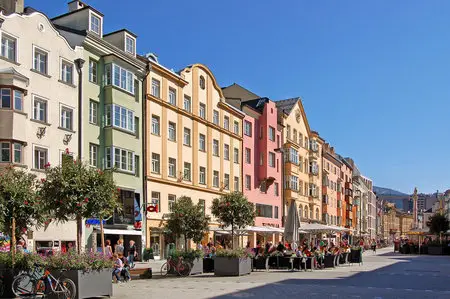 Buildings at Maria Theresien Strasse