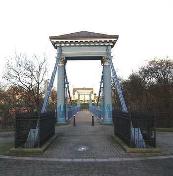 St. Andrews Suspension Bridge Glasgow Green