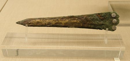 Bronze Dagger, Museum of Prehistoric Thera