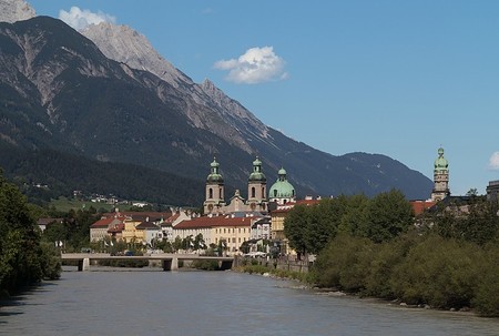 Inn River & Innsbruck Cathedral