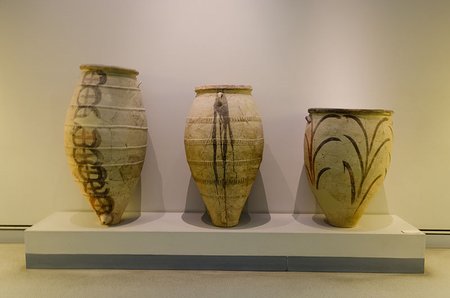 Neolithic Pottery, Museum of Prehistoric Thera