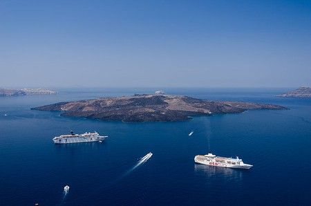 Palea Kameni and Nea Kameni, Santorini