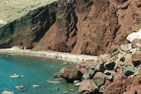 Red Beach Santorini