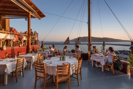 Ammoudi Fish Tavern, Oia