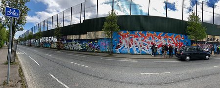 Cupar Way Peace Line, Belfast