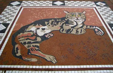 Castle Cat Mosaic, Belfast Castle