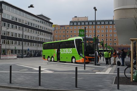 FlixBus at Frankfurt