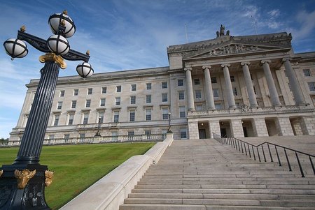 Parliament Buildings Belfast, Closeup View
