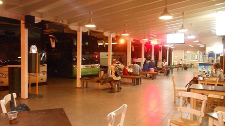 Chania Central Bus Station Interior