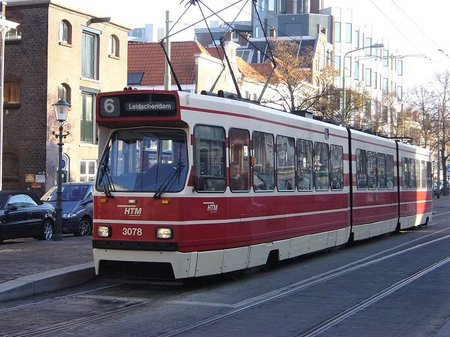HTM Tram at The Hague