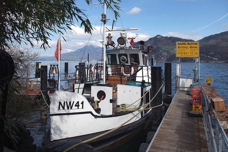 Excursion boat on Lake Lucerne