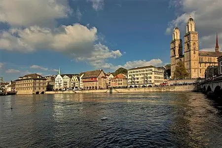 Grossmunster from Limmat