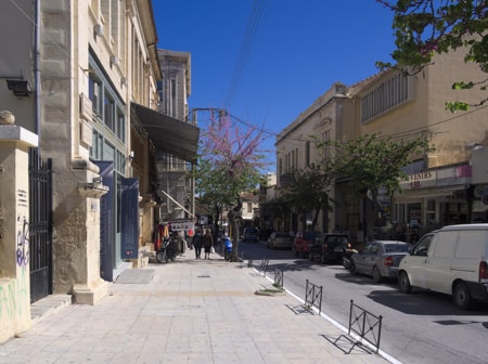 Chalidon street of Old Chania