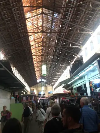 Inside Chania Public Market