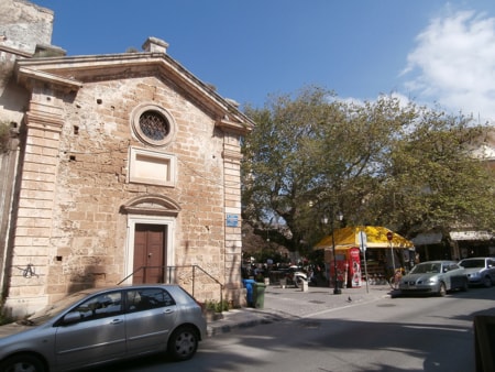 Splantzia Square and Agios Rokos Church - Old Chania