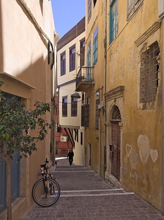 Topanas Neighbourhood in Old Chania