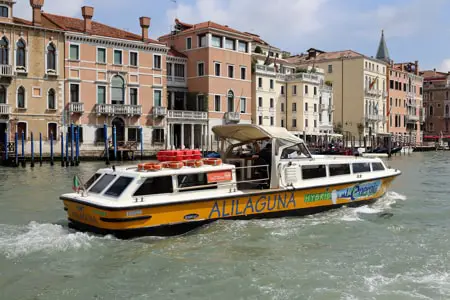 Alilaguna Water Boat on Grand Canal