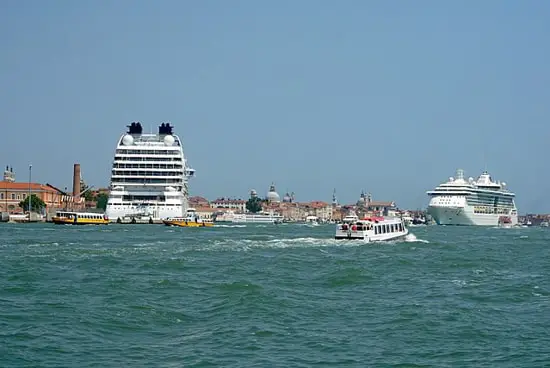 Cruise Ships on Giudecca Canal